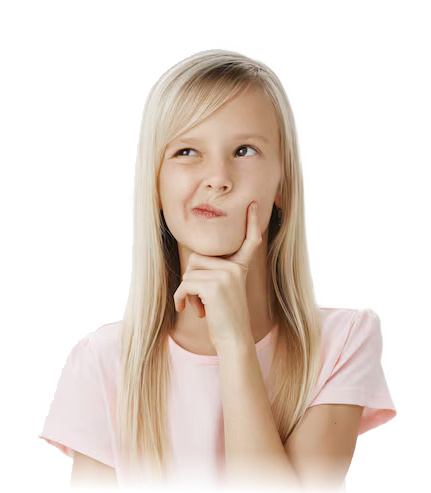 Girl thinking